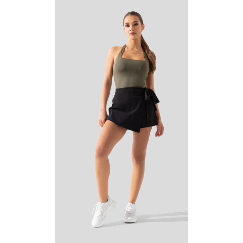 POPFLEX That's a Wrap Skort XS Black